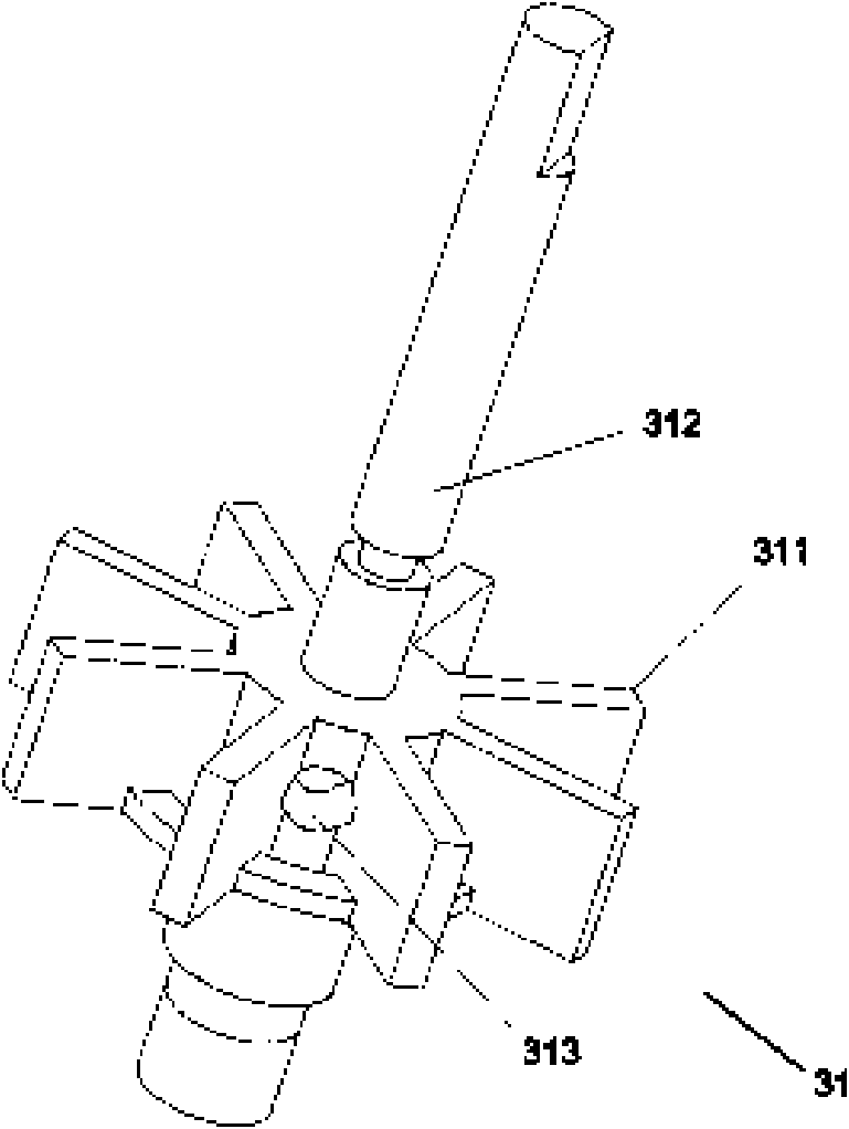 Shower head capable rotating upward and downward