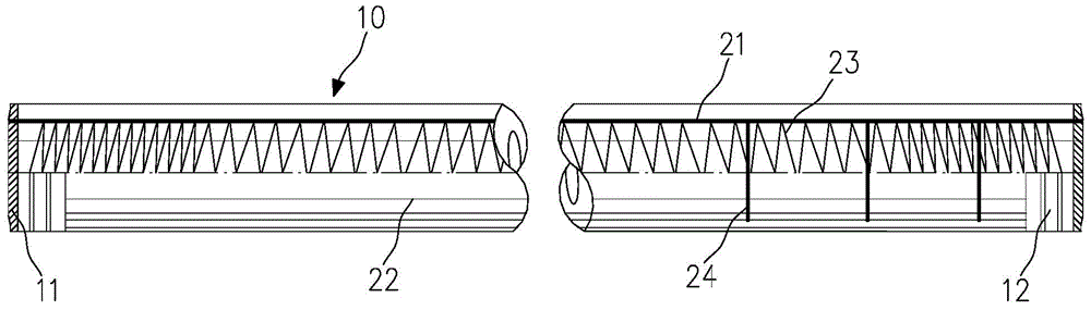 Concrete precast pile with mixed reinforcement of glass fiber-reinforced polymers and steel bars