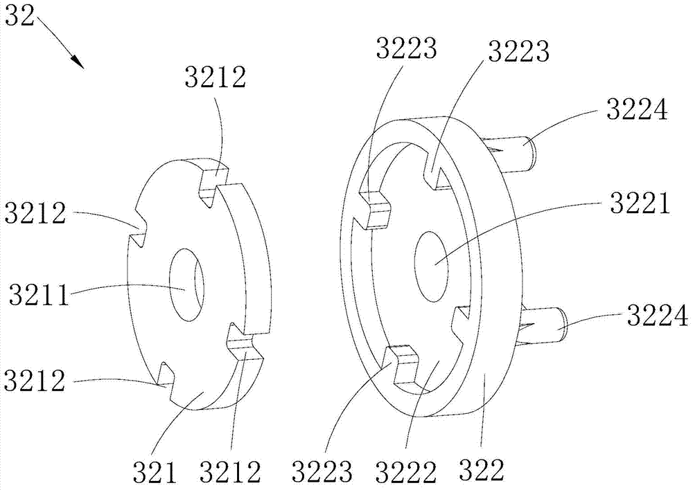 Door articulated mechanism and dish washing machine