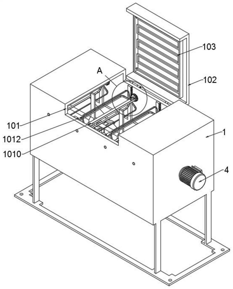 Device for preheating cement raw material for manufacturing cement clinker