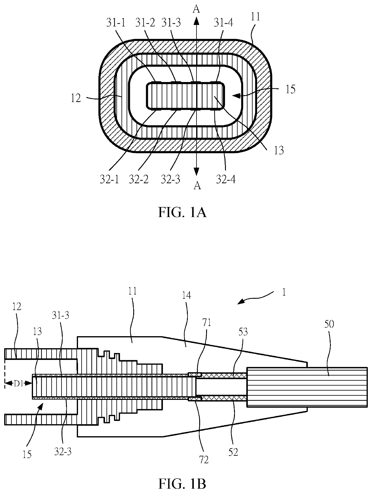 Transmission line set