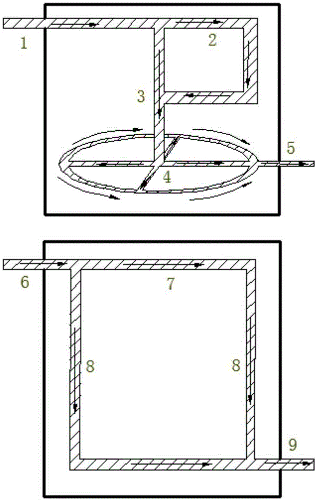 Intelligent cooling system based on split cooling and reverse cooling for engine, and control method