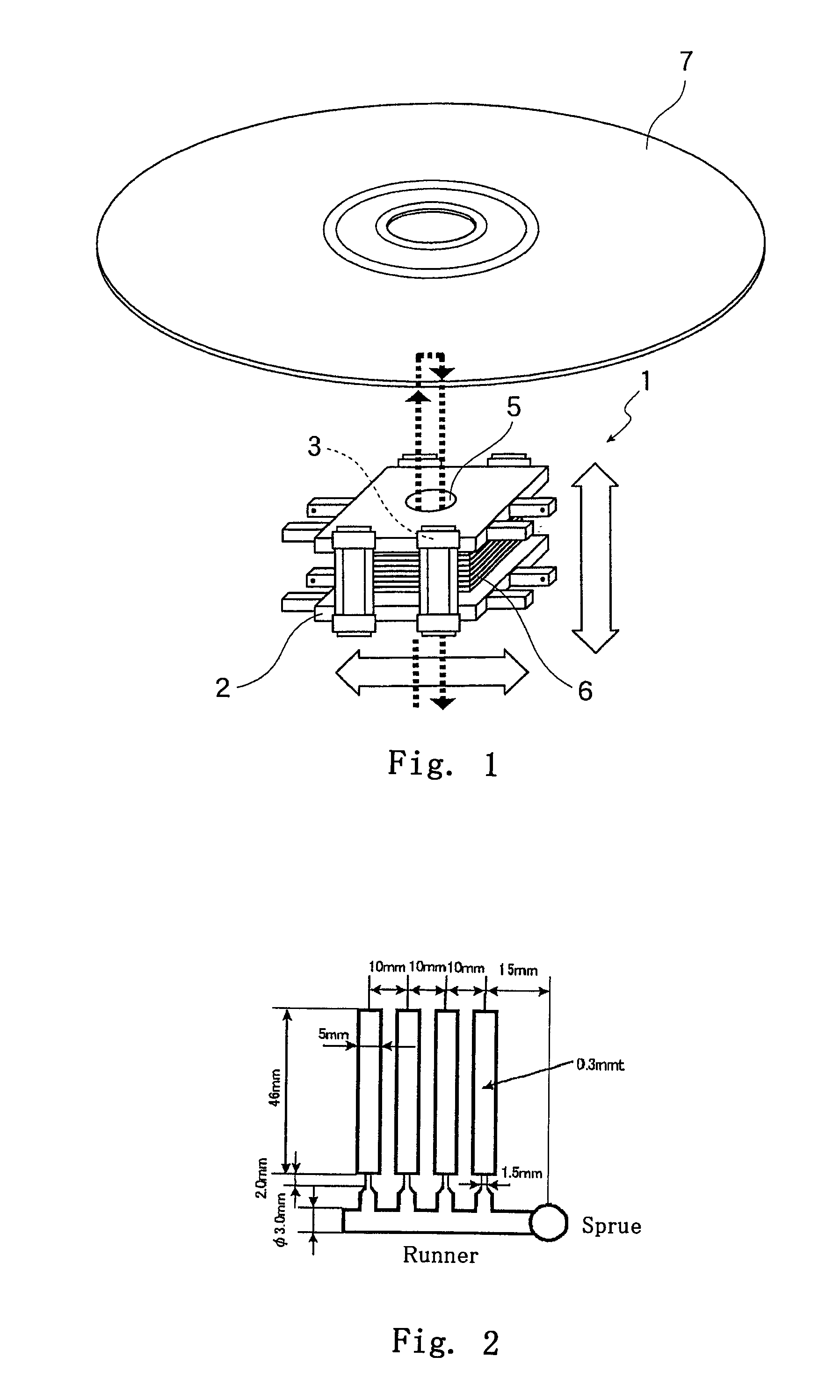 Liquid crystalline polyester resin composition, molded article and holder for optical pickup lenses