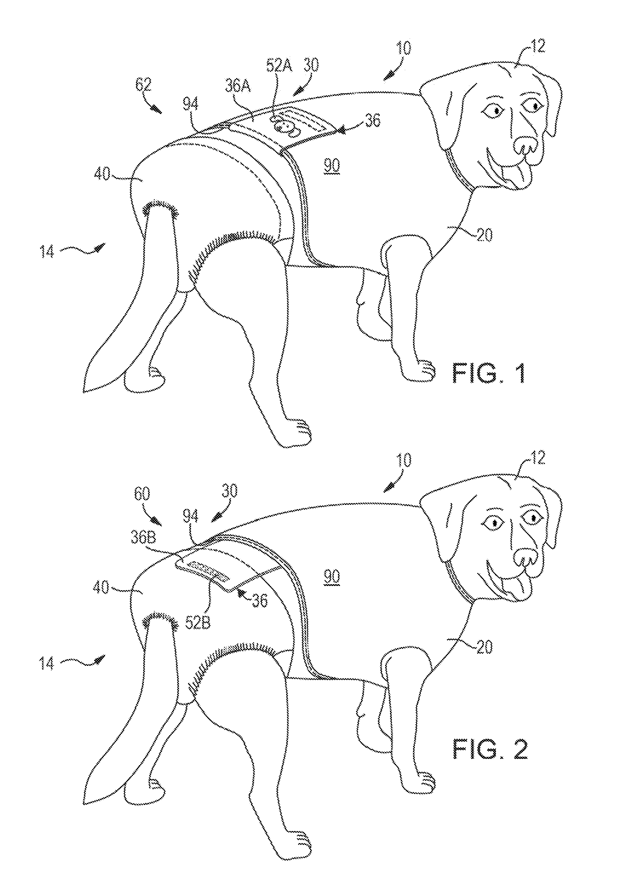 Support garment kit and method of using same