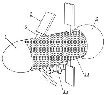 Paddle floating imitation type still water ecosystem suspension restoration device