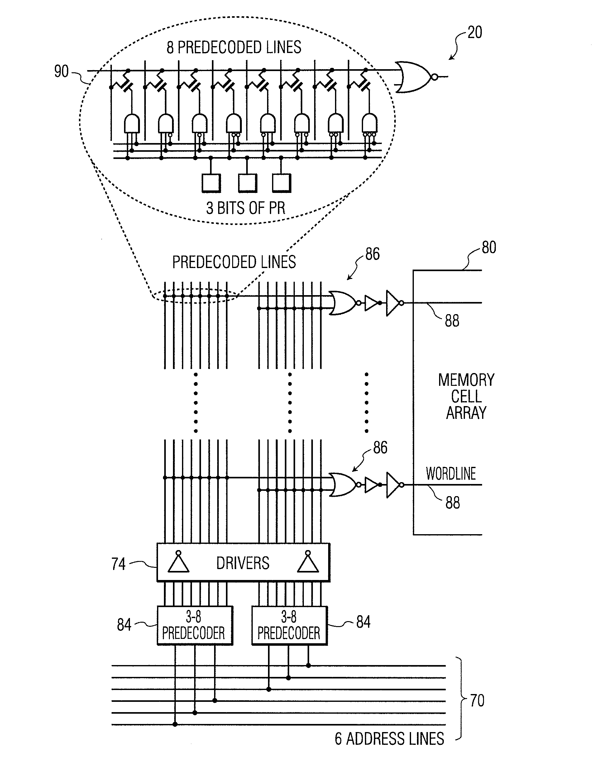 Cache Memory Having Enhanced Performance and Security Features