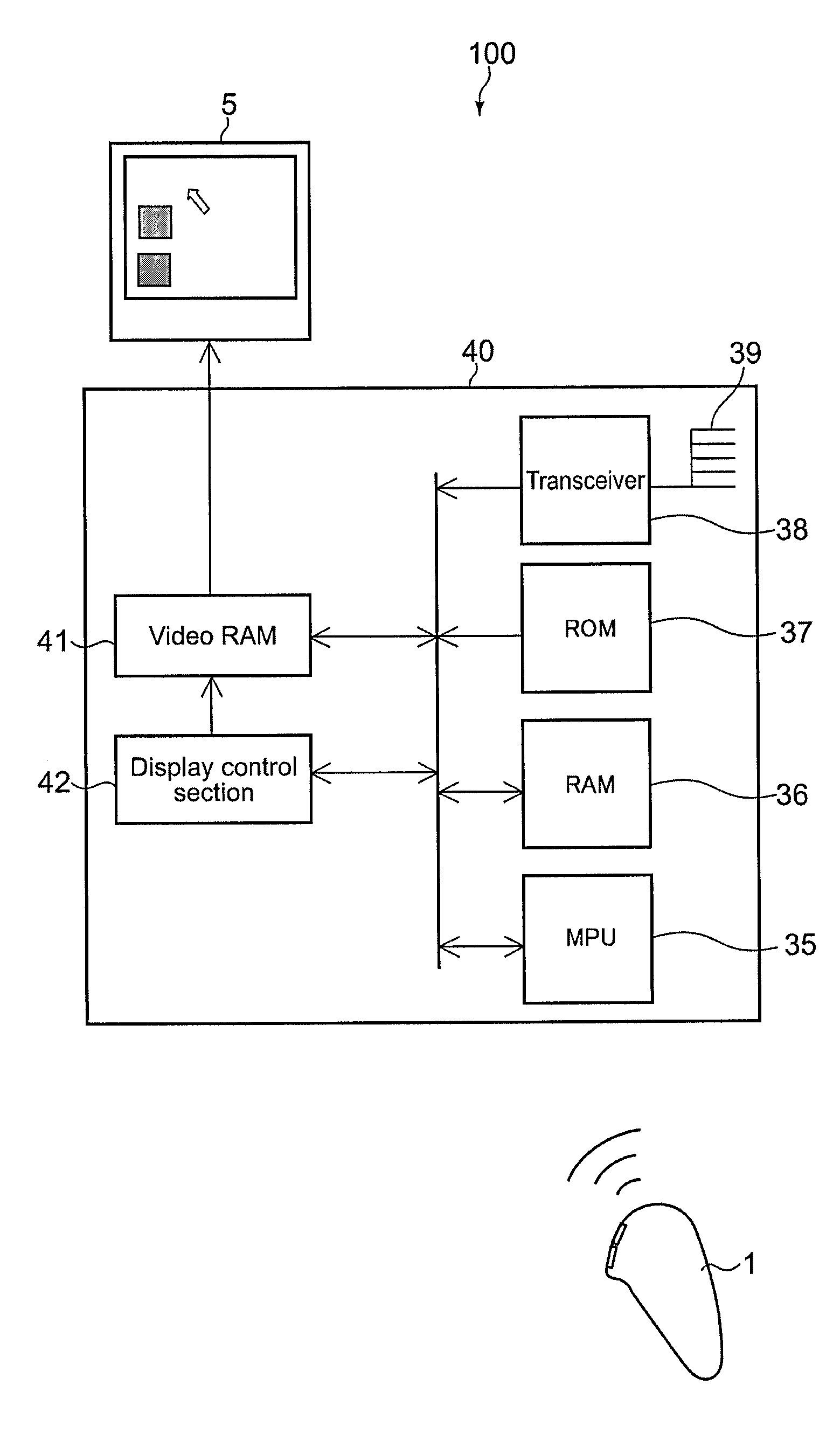 Input apparatus, control apparatus, control system, electronic apparatus, and control method