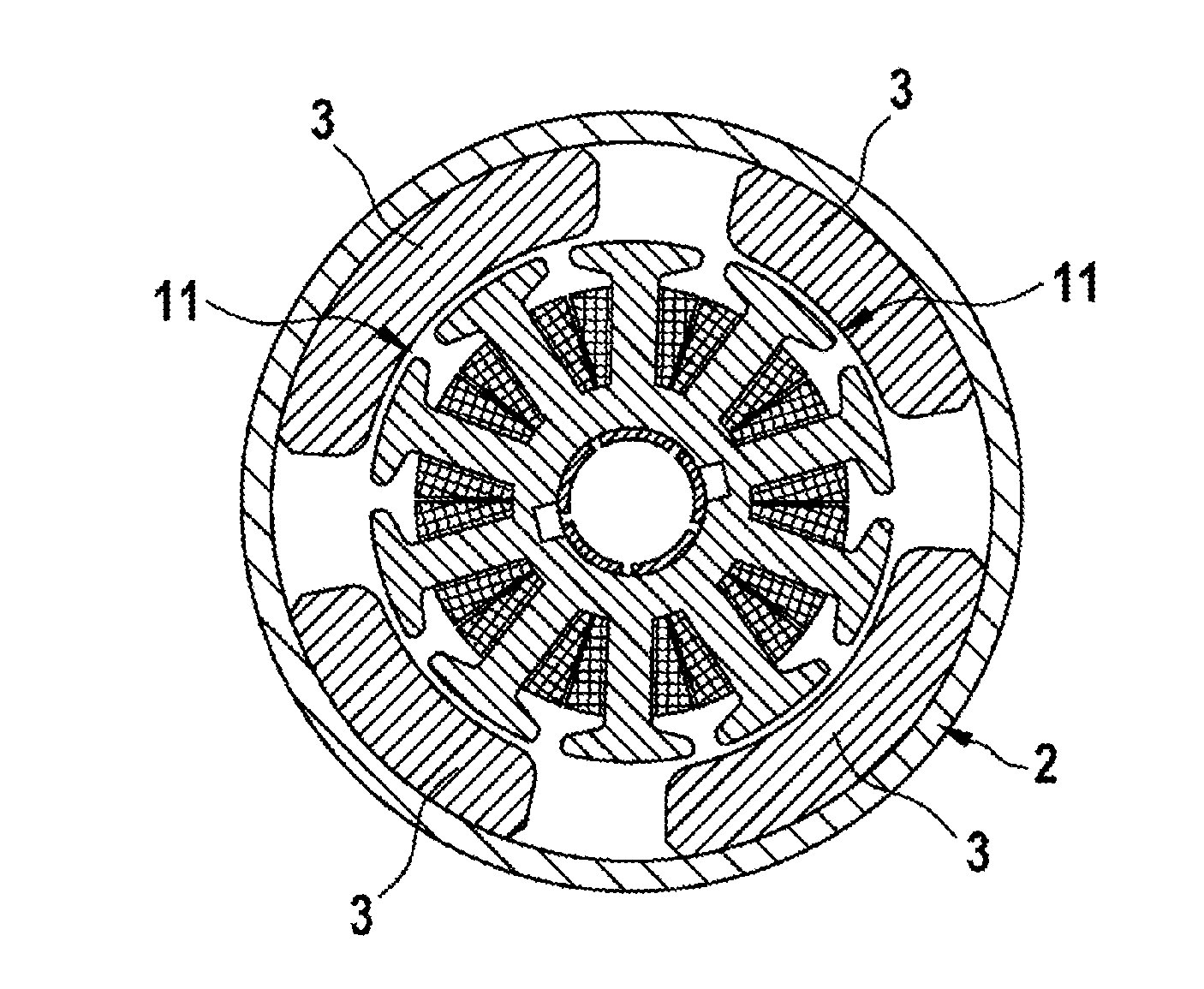 Method and apparatus for determining a rotor position and rotation speed of an electrical machine