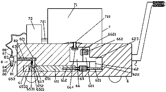 Sewage disinfection treatment apparatus