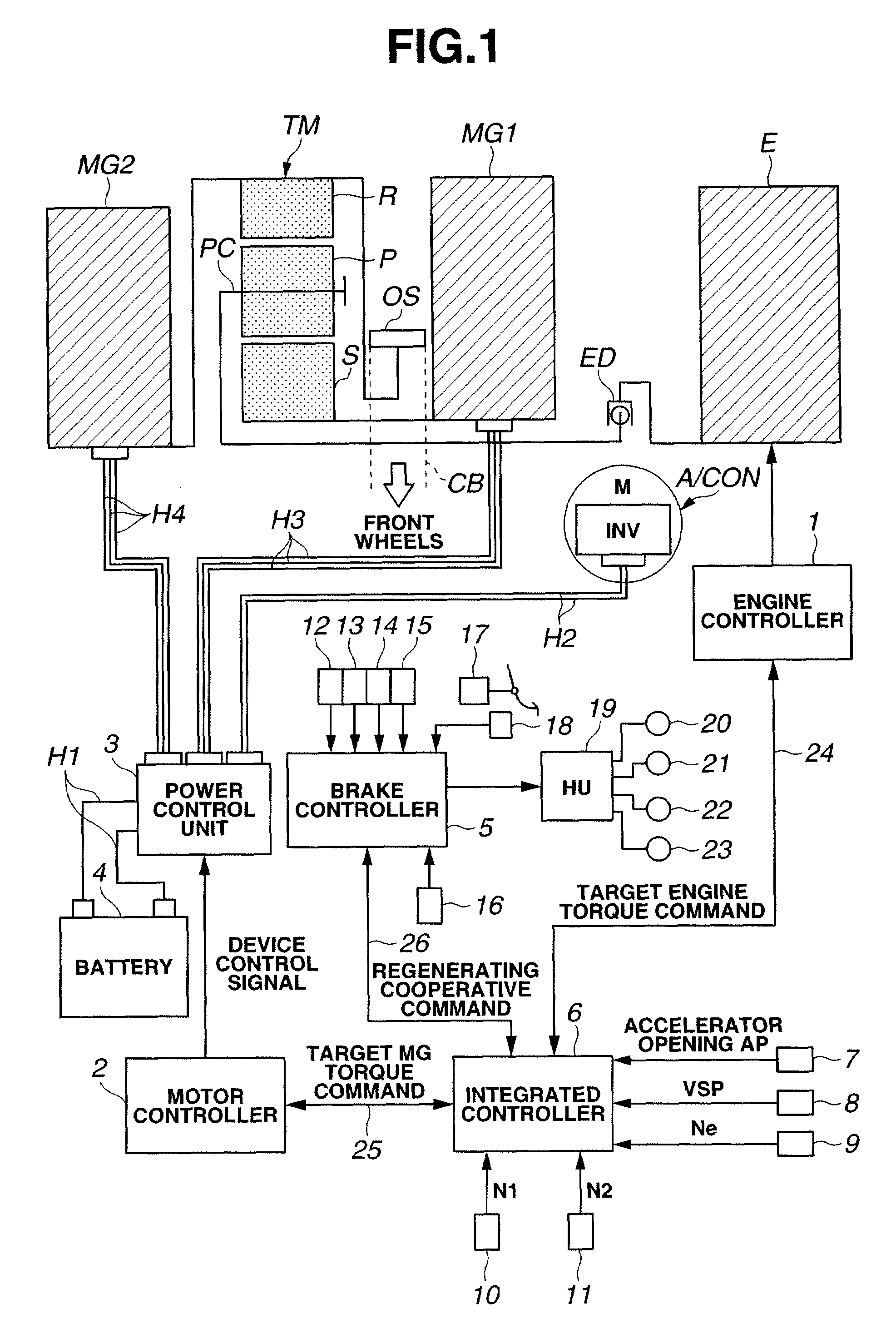 Harness routing structure for vehicle