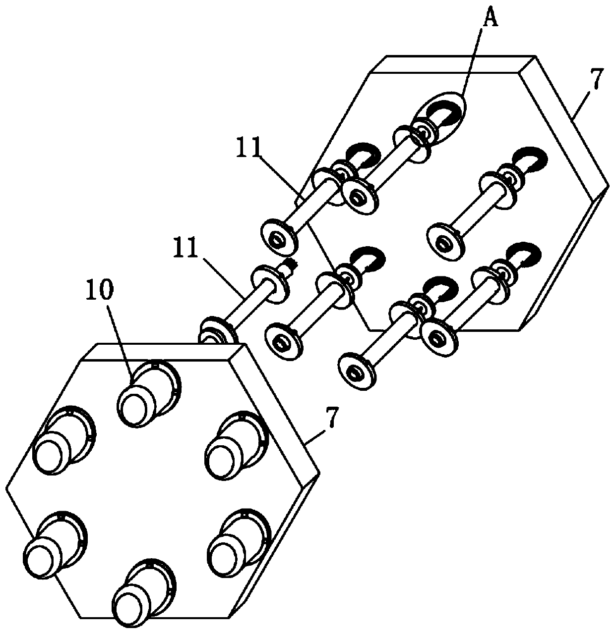 Efficient textile machine with reserve reels