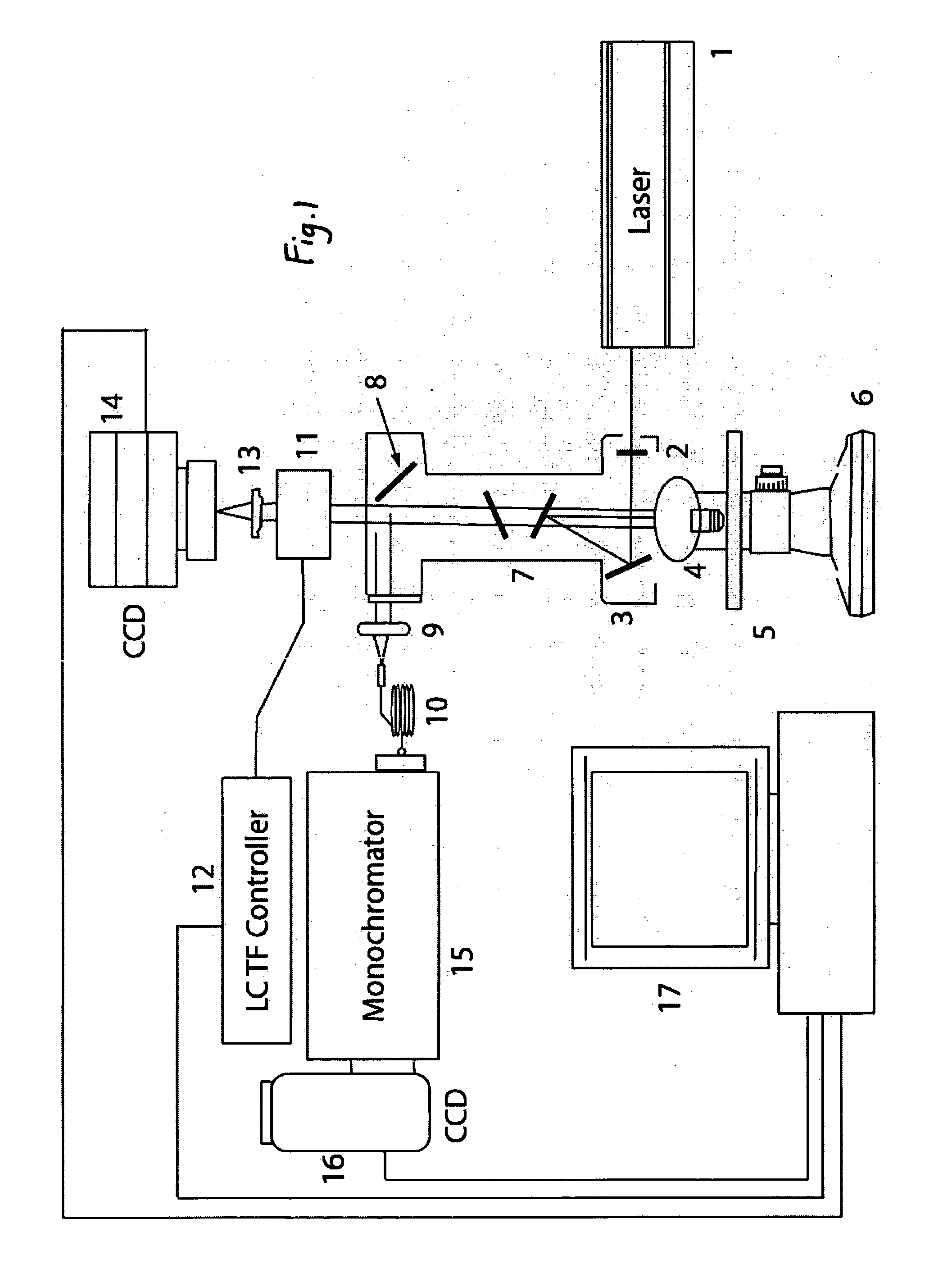 Water quality monitoring by Raman spectral analysis