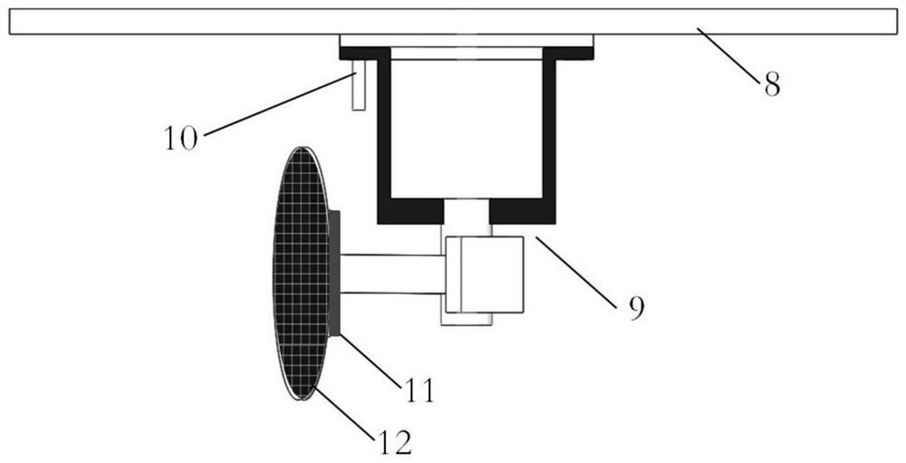 Long-distance wireless power supply device for unmanned aerial vehicle