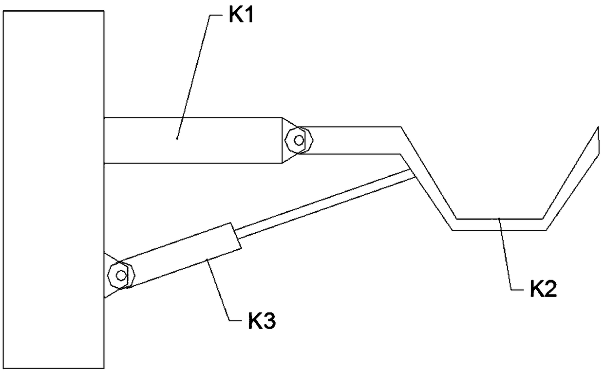 Kitchen equipment with garbage disposal device