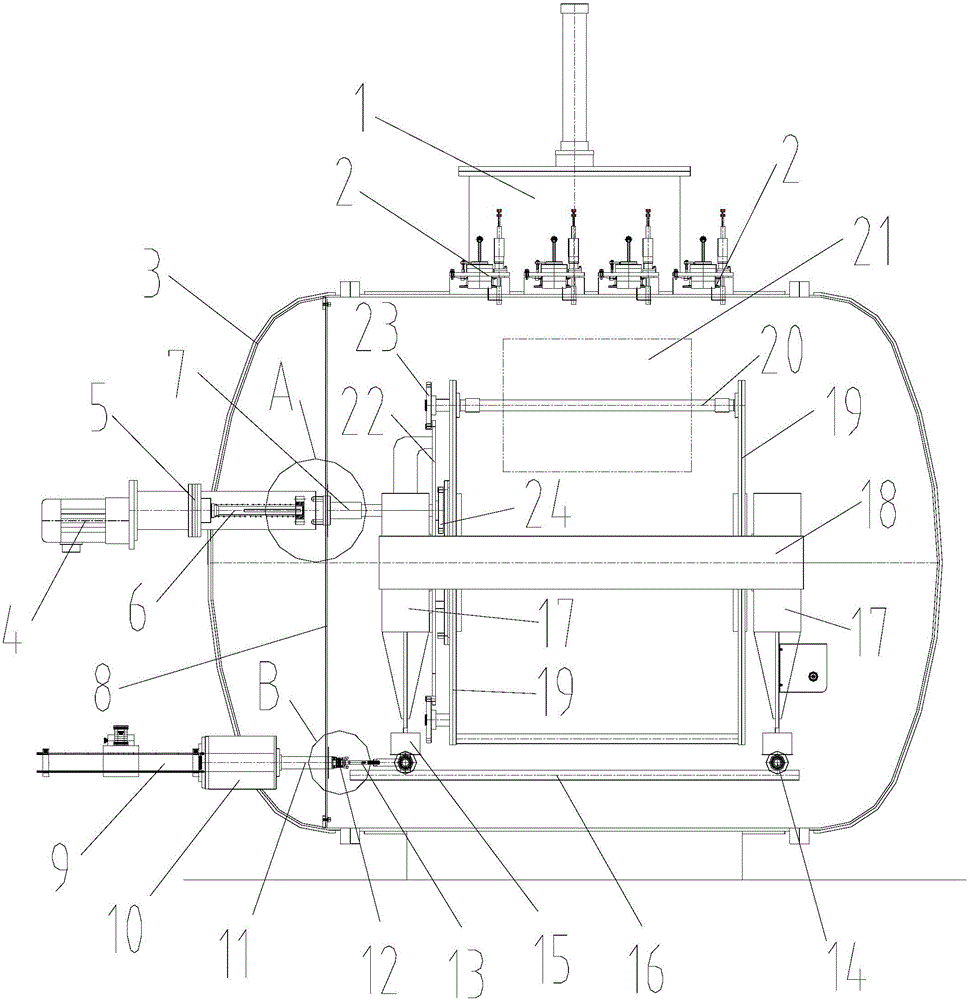 Uniformity multi-arc ion coating device