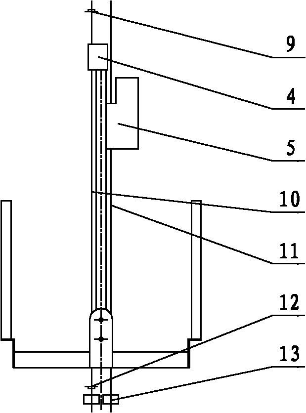 Lifting platform for shaft construction