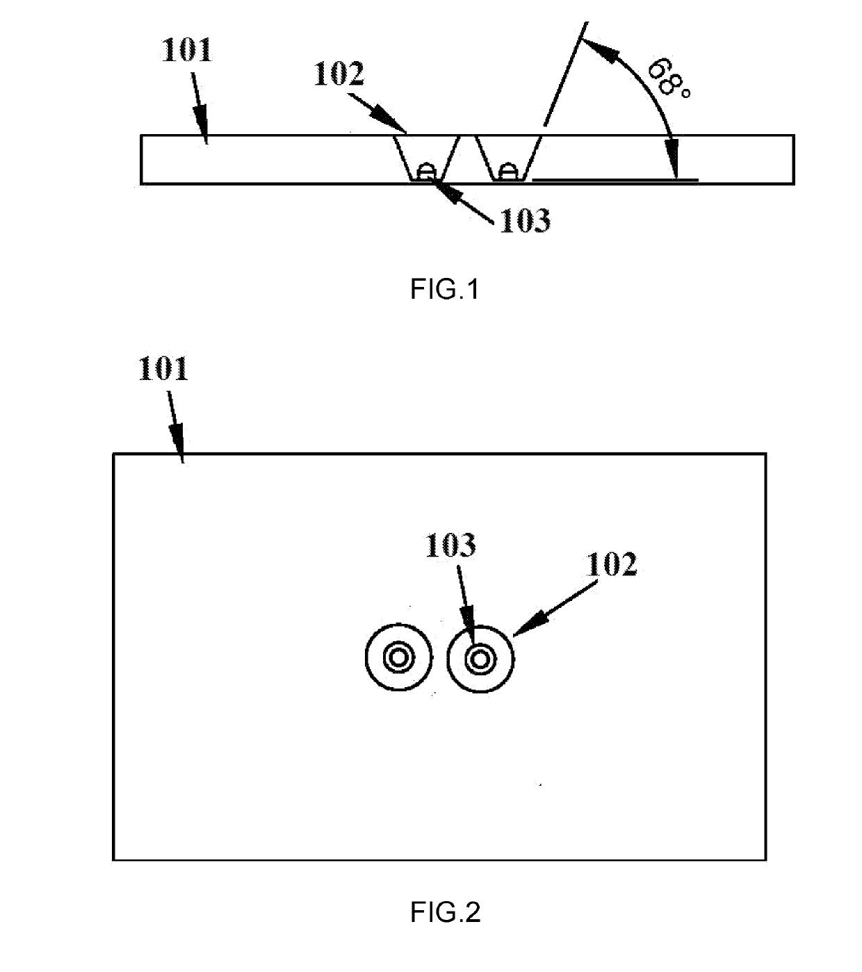 Micro-lens imaging multi-well test plate