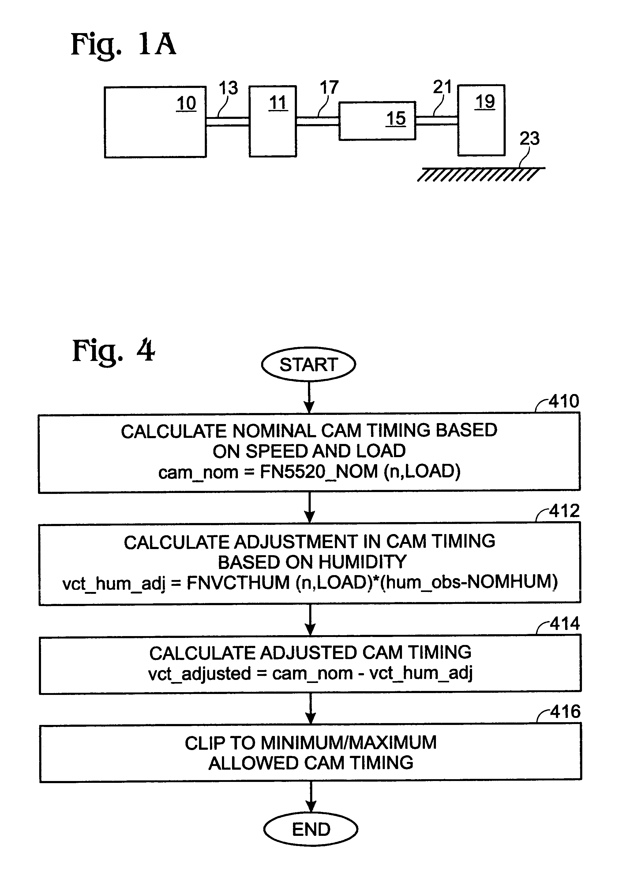 Vehicle engine control system utilizing humidity sensor