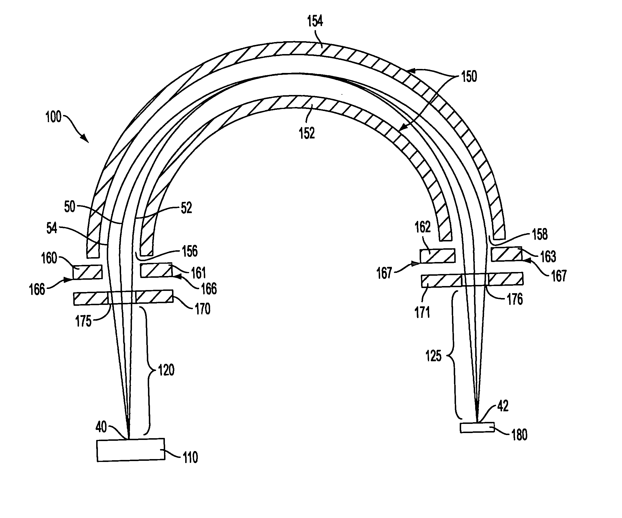 Electric sector time-of-flight mass spectrometer with adjustable ion optical elements