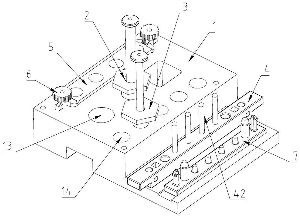 Card box and molecular diagnosis platform