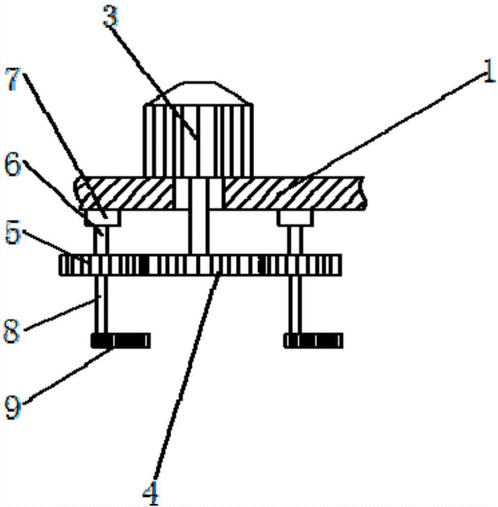 Textile fabric placing rack