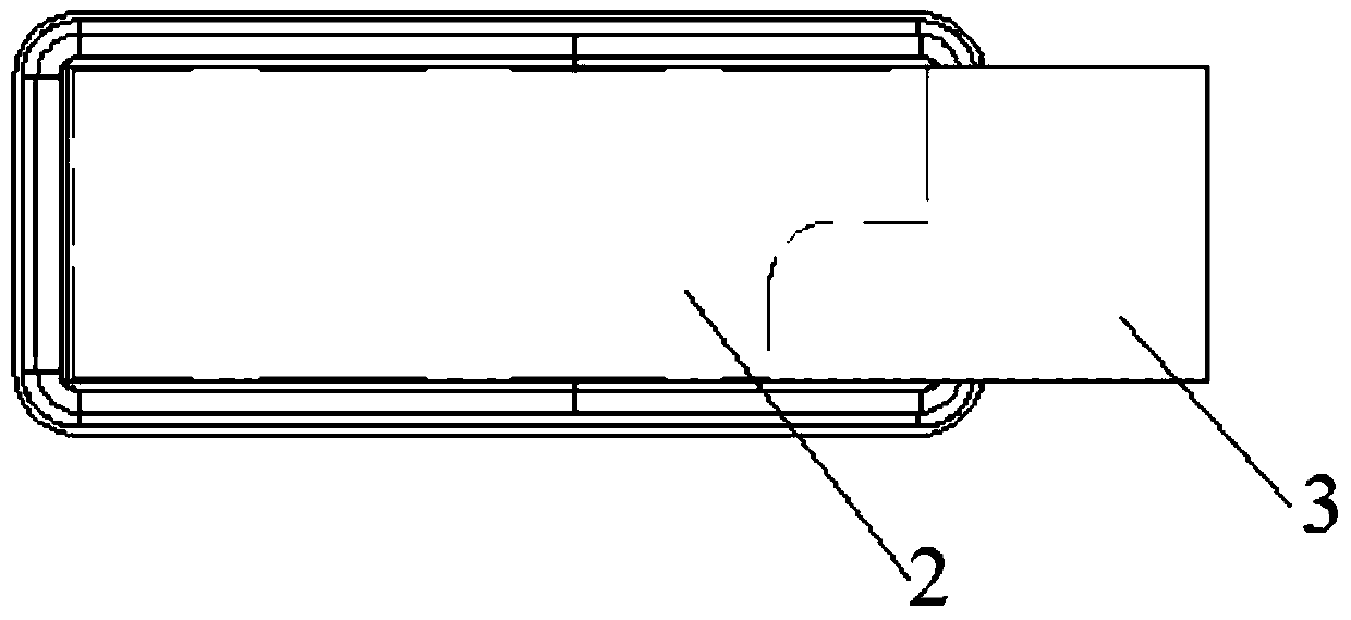 A method of chipping in grooves of electronic products