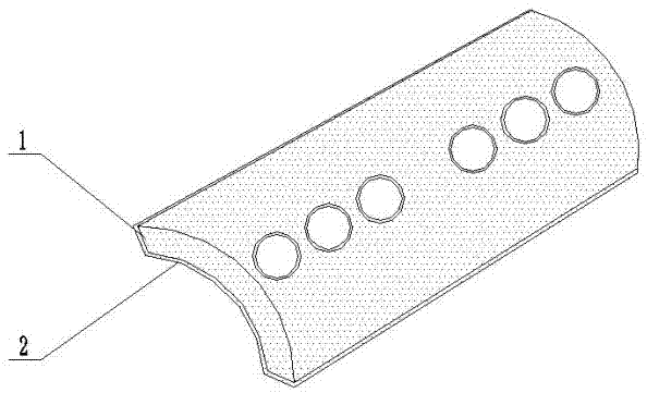 Internal fixator and manufacturing method