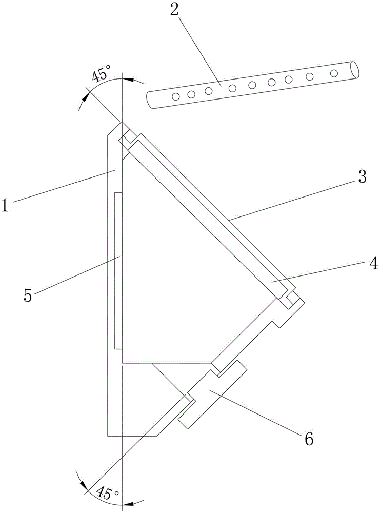 Ultrathin vein identification device for door lock