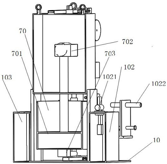 Water gate steel wire rope rust removal maintenance device