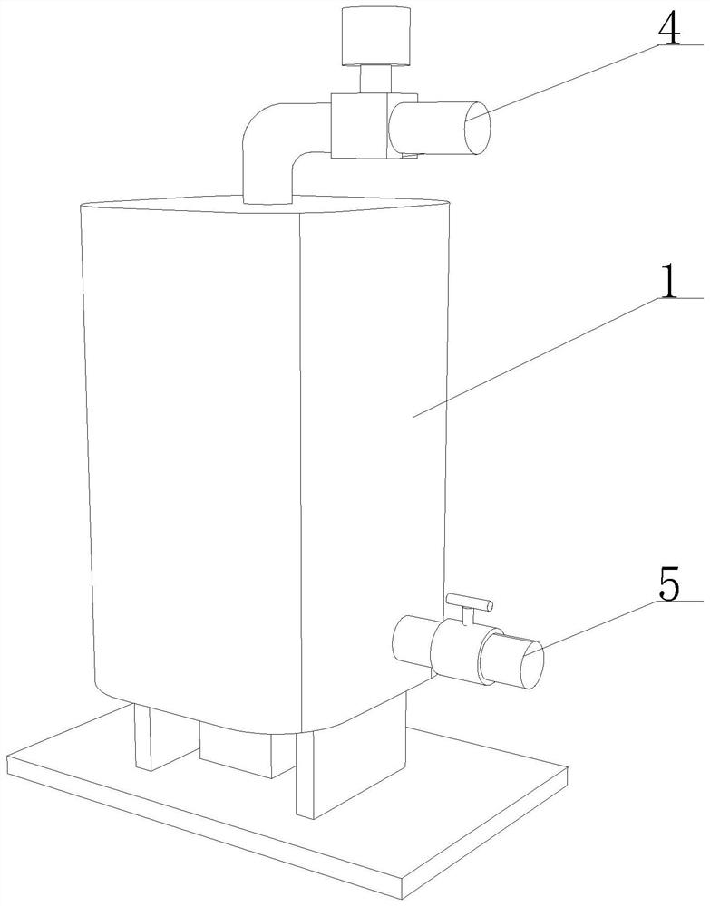 Waste gas treatment device used for catalytic combustion