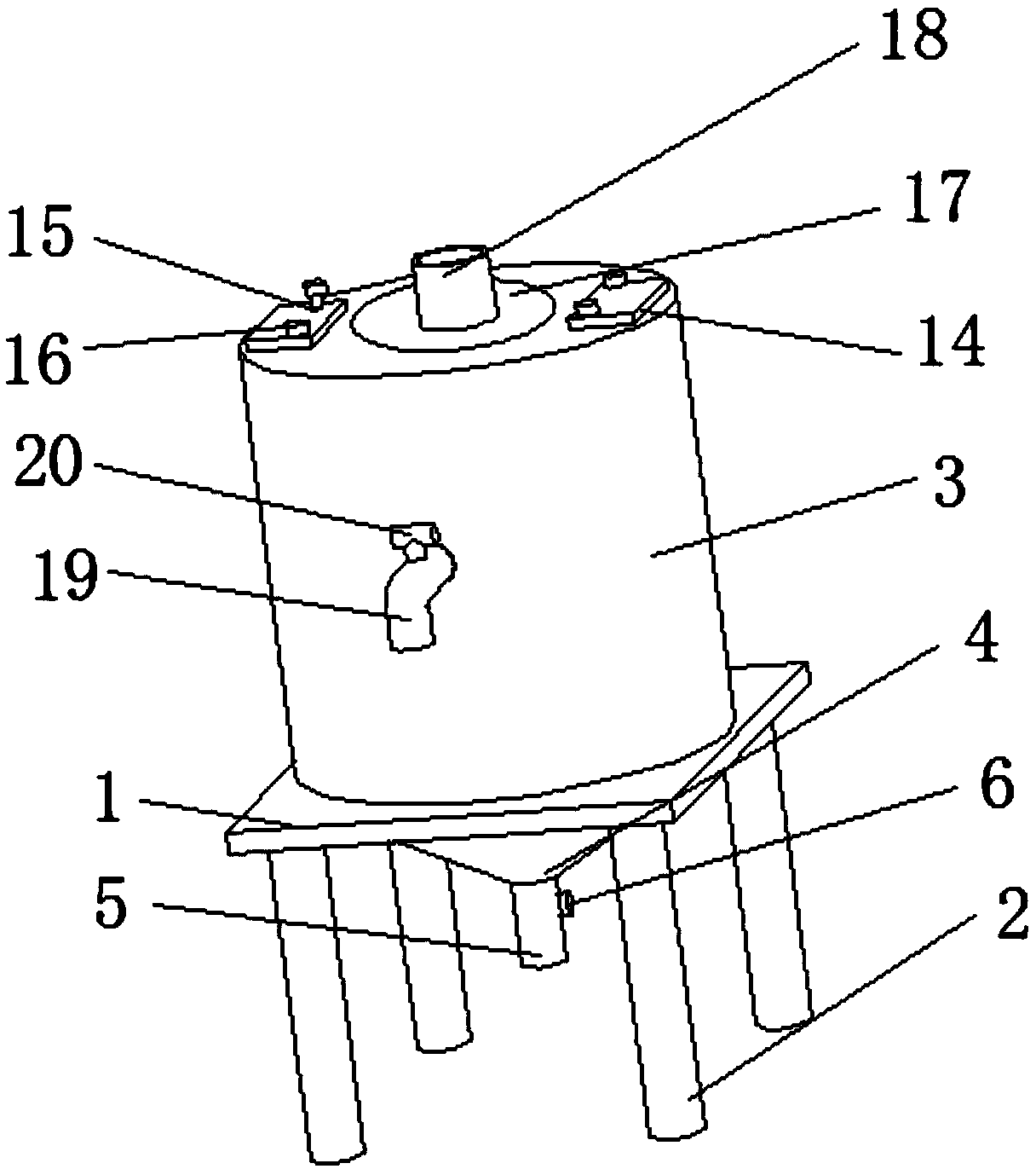 Screening robot for starch processing