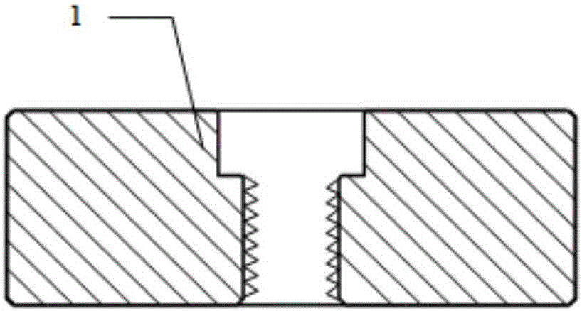 Preparation device and method of annular electromagnetic material sample piece