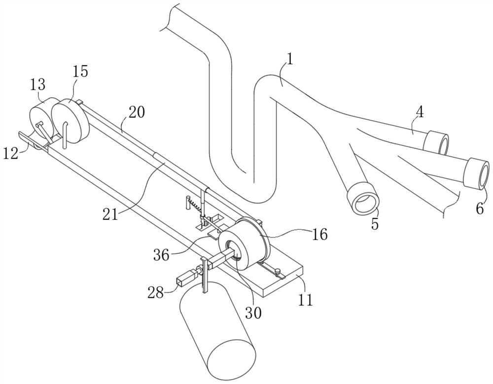 Method and device for controllable steering of pressure conduction at head end of medical nasal feeding catheter