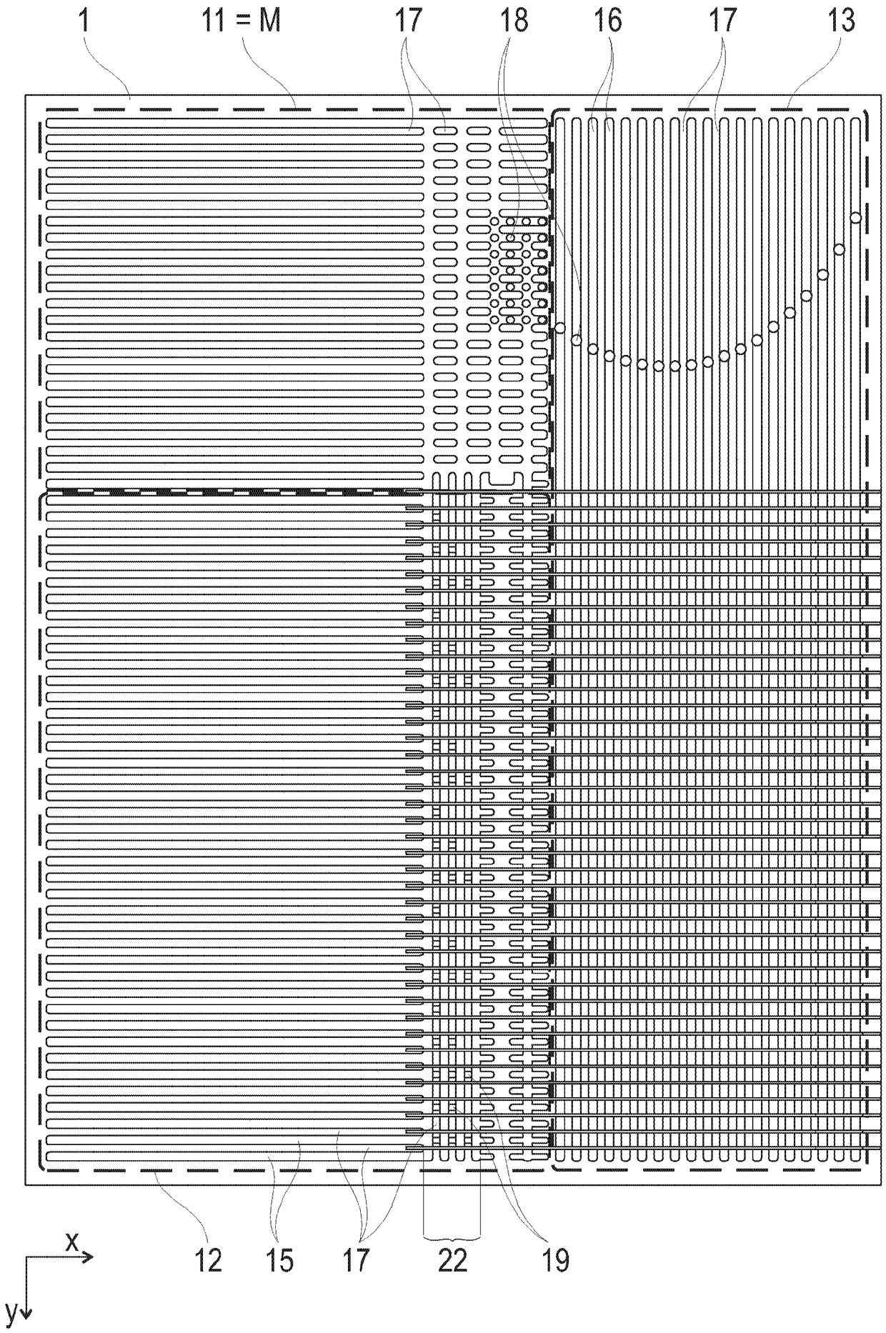 Apparatus for fixing objects by means of vacuum