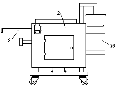 Dressing change device for gynecological nursing