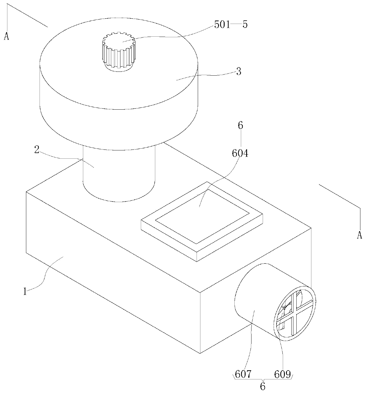 Air dust monitoring method for environmental supervision