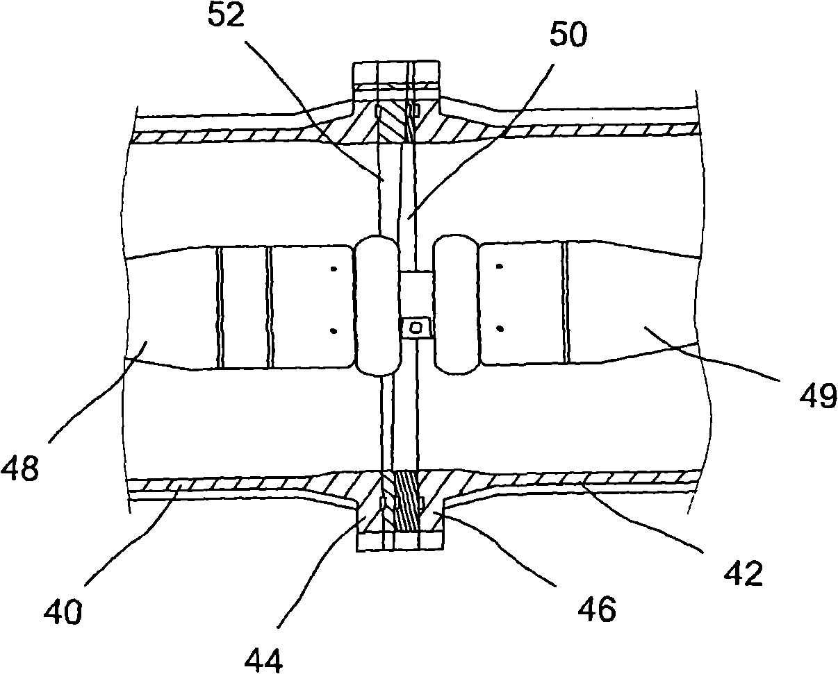 Installation of devices in a metal enclosure comprising two half-spacers for removal