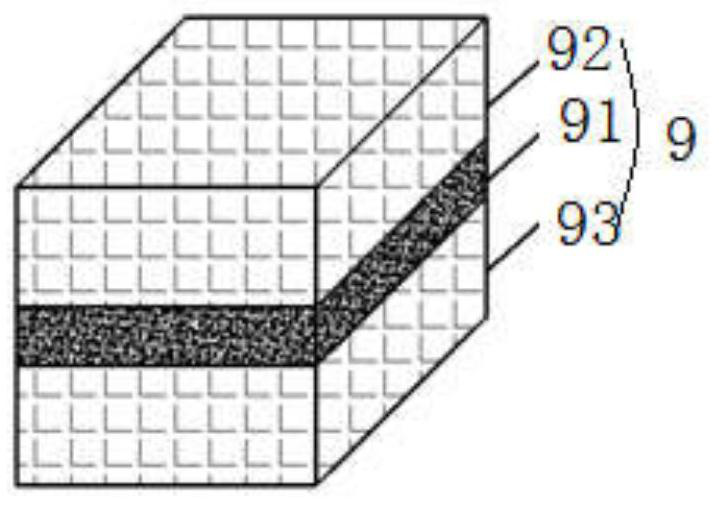 A method for studying the law of gradual strength degradation of water-saturated weak structural surfaces under blasting vibration