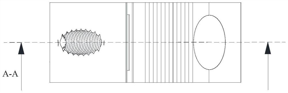 Lumbar vertebra posterior zero-incisura fusion cage, driving-in system and driving-in method