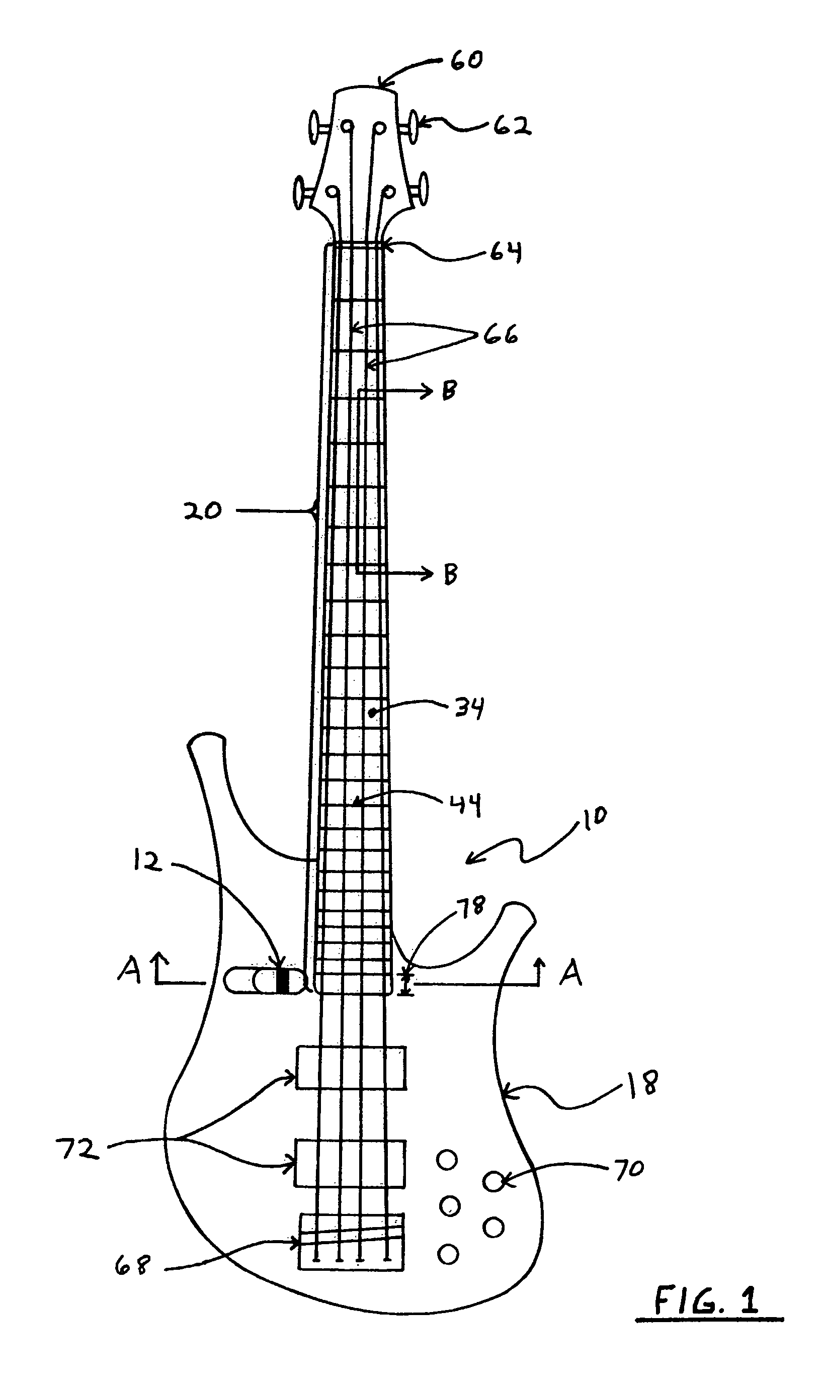 Stringed musical instrument convertible between fretted and fretless playing configurations