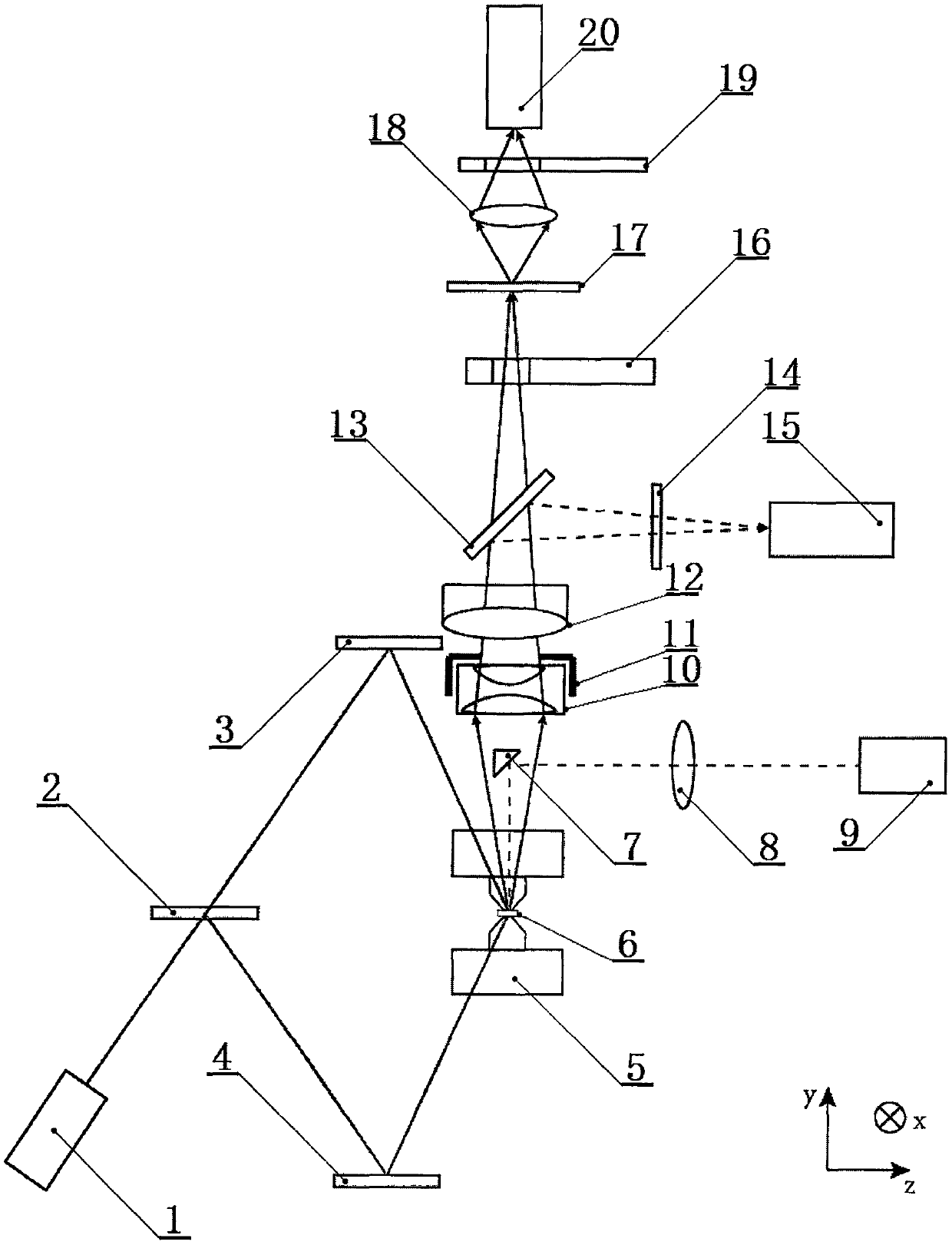 Method for researching phase transition of a sample under high pressure