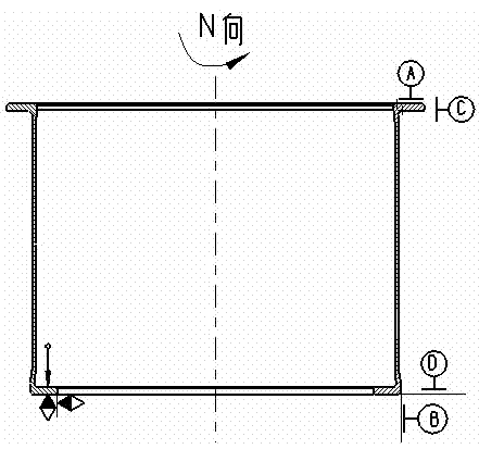 Method for machining rotor spindle of high pressure turbine