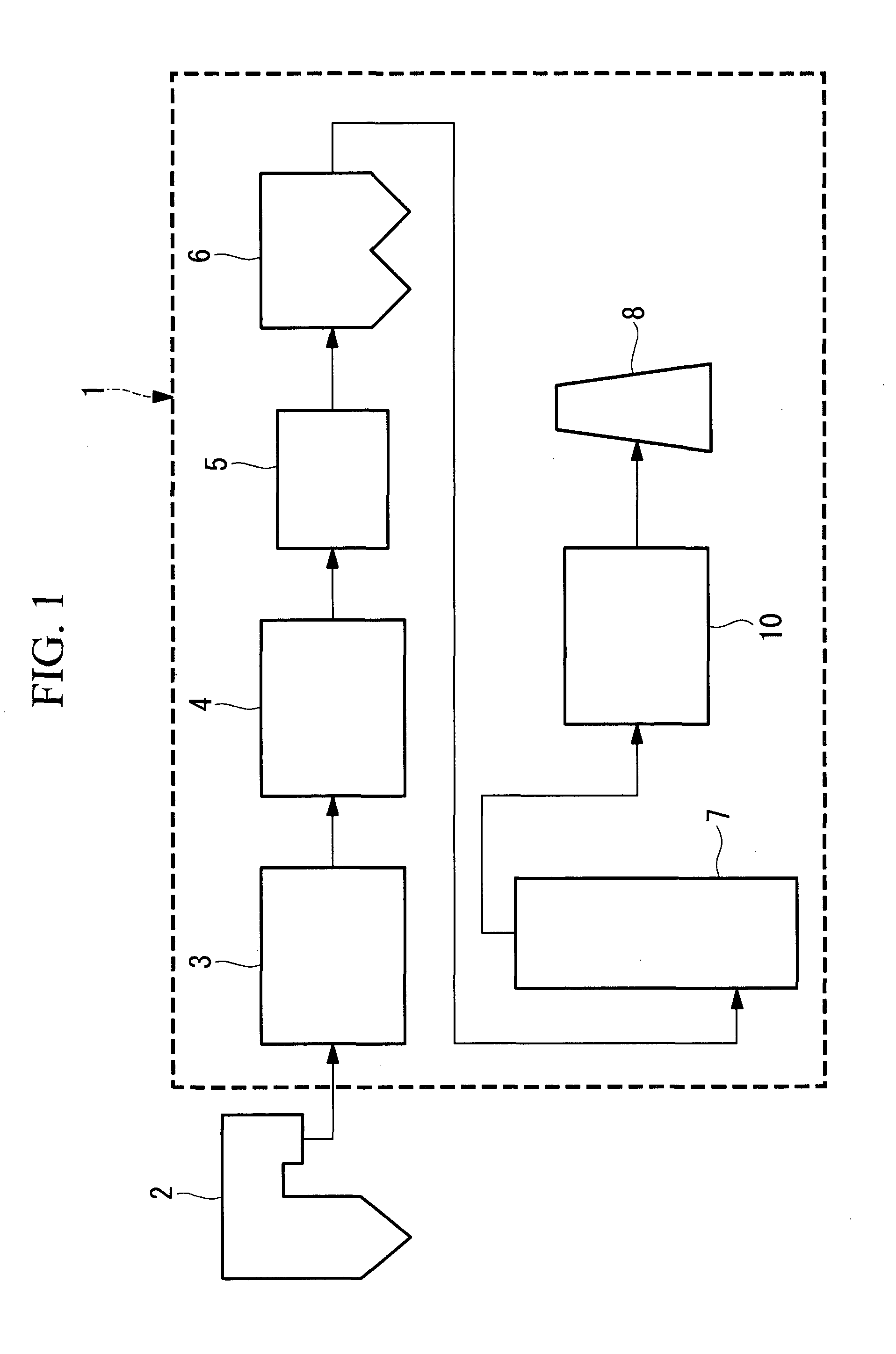 Exhaust gas treatment system