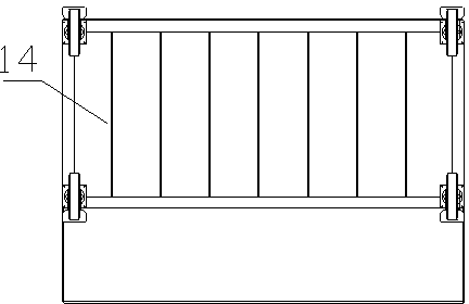 Forming die unloading vehicle