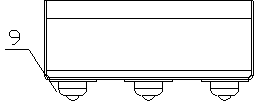 Forming die unloading vehicle