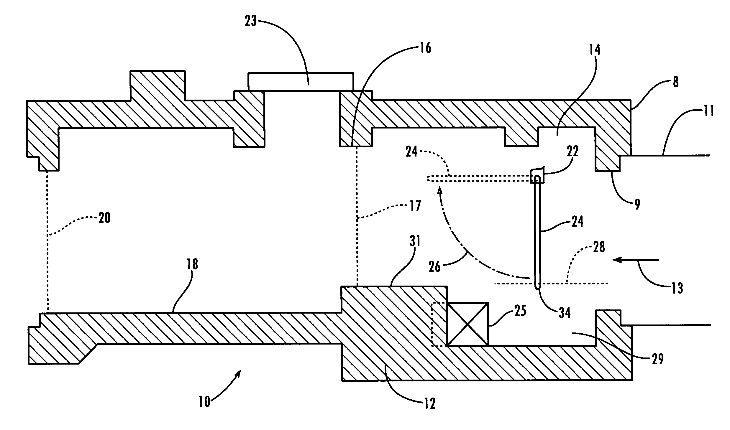 Storm drain movable baffle