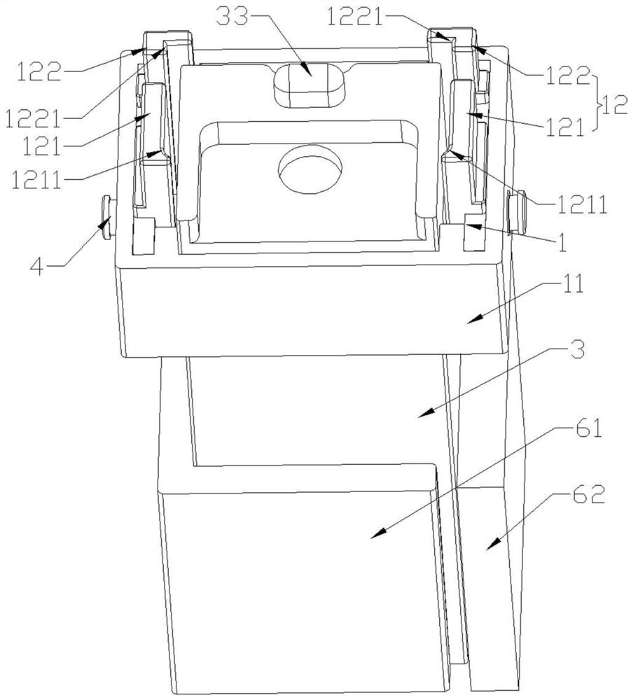 High-speed key material taking and placing device