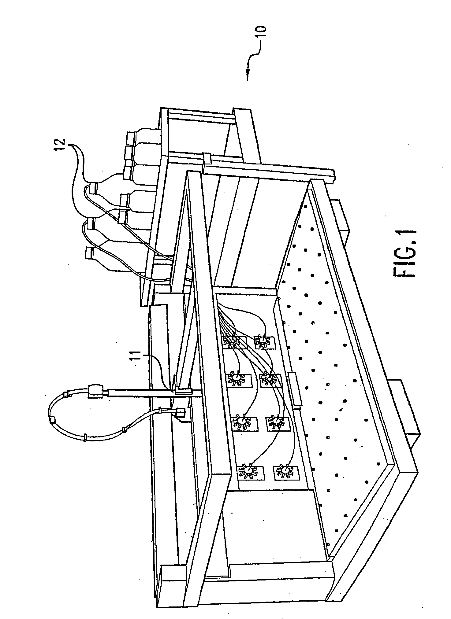 Method for preparation of microarrays for screening of crystal growth conditions