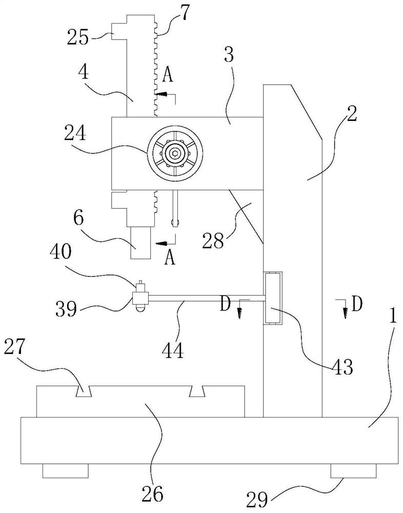 A self-locking press