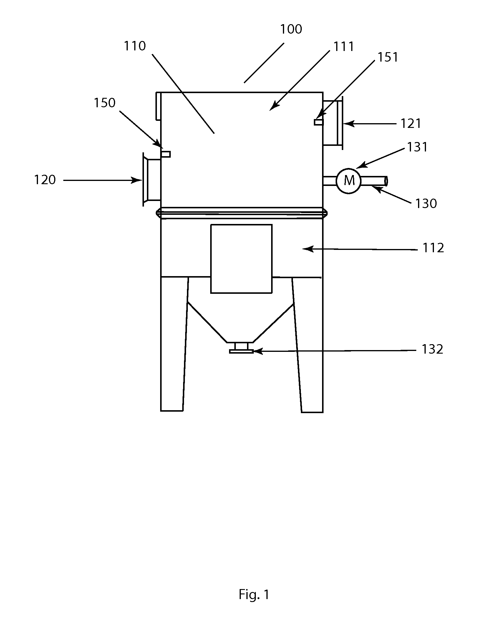 Modified wet scrubber for removal of airborne toner